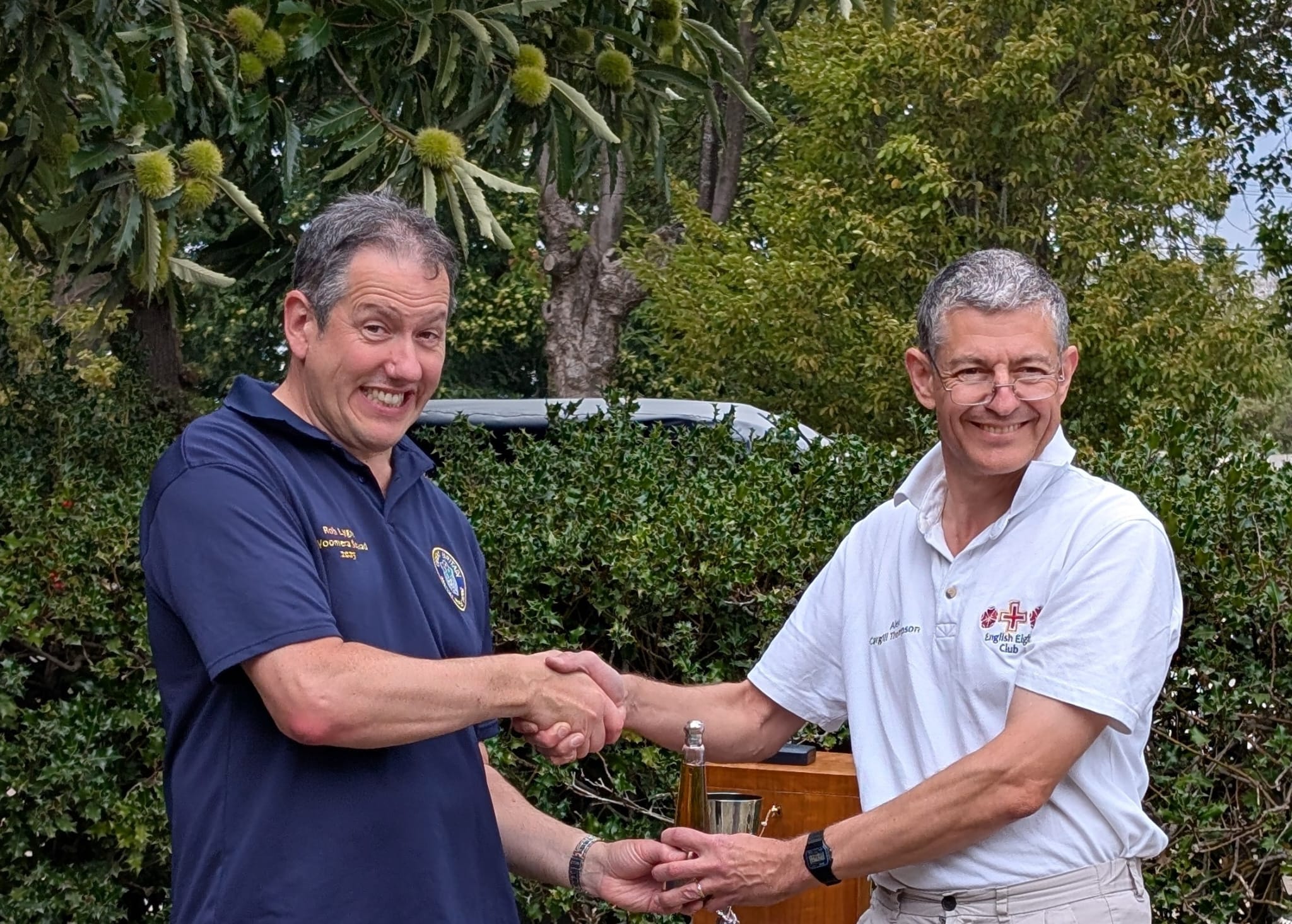 Rob Lygoe wins the Dram Trophy